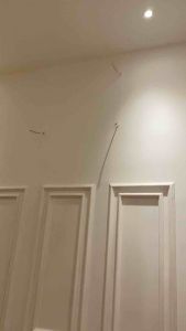 Wall moulding lis dinding kayu mahoni berkualitas