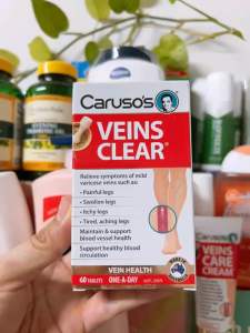 Kem Bôi Hỗ Trợ Giãn Tĩnh Mạch Caruso’s Veins Care Cream 75g Của Úc - Date 2025