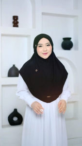 KHAYLA Daffi Hijab Terbaru Non Pad Tali Bertali Premium Daily Jilbab