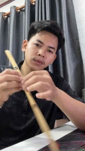 ปี่ภูไทคีย์Am แถมฟรีสมุดคู่มือ เป่าง่ายไม่กินลม