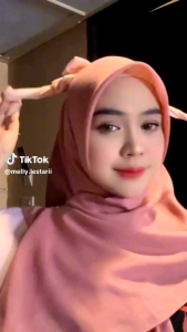 Bros Pita panjang Ria Ricis Viral/ jepit Hijab pita panjang Halus / peniti pita hijab Ria ricis