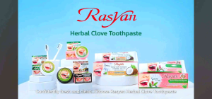 ISME RASYAN Herbal Clove Toothpaste (100g) Extra White with Aloe Vera & Guava Leaf