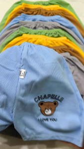 Combo 10 quần đùi thun tăm lạnh mặc mát cho bé từ 4-15kg bé 0-3 tuổi