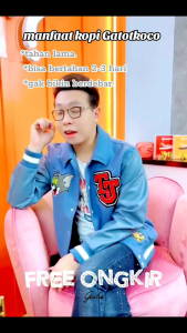Kopi Gatot Koco 1box isi 5sachet by dr Richard Lee BPOM Privasi aman