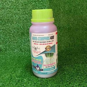 Phân bón hiệu AGRO-STARPHOS 480 chai 500ml Lân Hữu Hiệu 2 chiều PHOSPHONATE