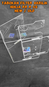 Tabokan Karbu Ninja R SS RR Bahan Akrilik Mika