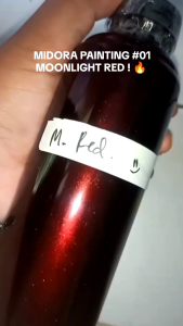 Cat Moonlight Red PU + Gratis Thinner Random