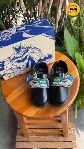 ADDA รองเท้านักเรียนอนุบาลชาย (Batman) รุ่น 41A20