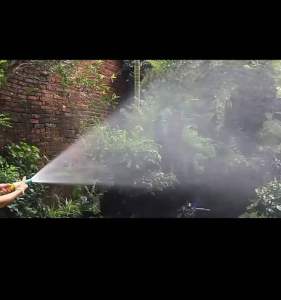 น้ำพลาสติก เครื่องประหยัดน้ำแบบท่อขนาด 1 นิ้ว 25 มม. ชลประทานในสวน ล้างรถ รดน้ำดอกไม้ หัวฉีด