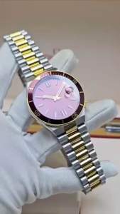 Đồng Hồ Nam Citizen Tsuyosa Shore NJ0234-58X Automatic Size 40 Red Demi Gold