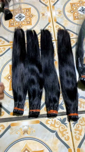 Hair Ektensions 40cm 100% Human Hair No Tetis - Harga Perhelai