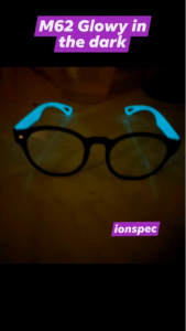 Original IonSpec Scotlight Glow-in-the-Dark Luminous Medical Glasses - Anti-UV Anti-Blue Light Anti-EMF & 5 elements