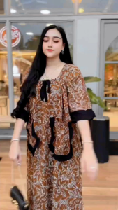 Dres Lalisa Motif Jumbo & Dres Wanita Mewah 2025