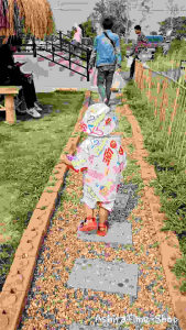 ชุดเซ็ตเด็ก หัวใจ ลายไอติม ช่วยเสริมความงามและประสบการณ์ สำหรับน้องชใส่ได้ (หมวกขายแยก)