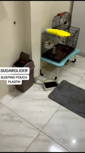 SLEEPING POUCH PLASTIC || SANGKAR PLASTIK UNTUK SUGARGLIDER || SANGKAR BATOK BURUNG PETELUR