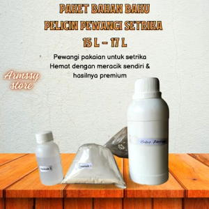 paket bahan pelicin setrika 15-20 liter