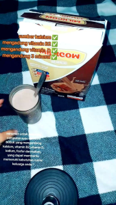 SUSU MILKCOW PENGGEMUK BADAN AMPUH ANAK DAN DEWASA 500GRAM KEMASAN KOTAK BUBUK TERLARIS