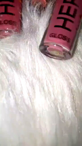 HER LIPSTIK LIP GLOSS LIP GLAZE Waterproof Glitter Bibir