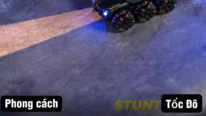 Xe địa hình 6 bánh điều khiển từ xa pin sạc