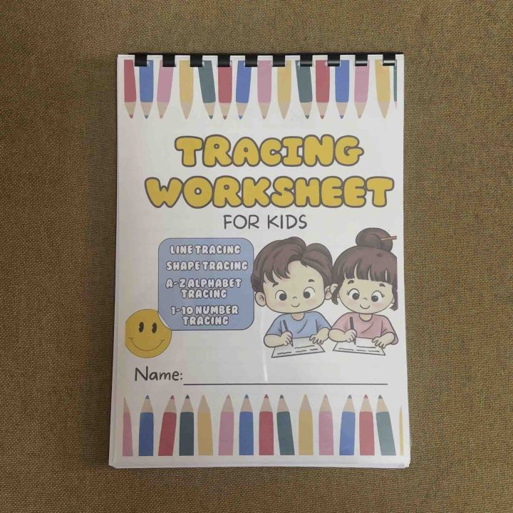 Complete Tracing Worksheet for Kids - Lines, Shapes, Alphabet and ...