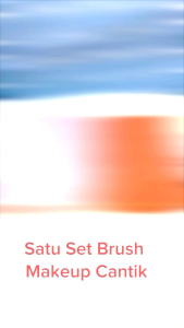 Abee Ko-491 set 6in1 Brush makeup Cermin Kuas makeup portable plus cermin cakep