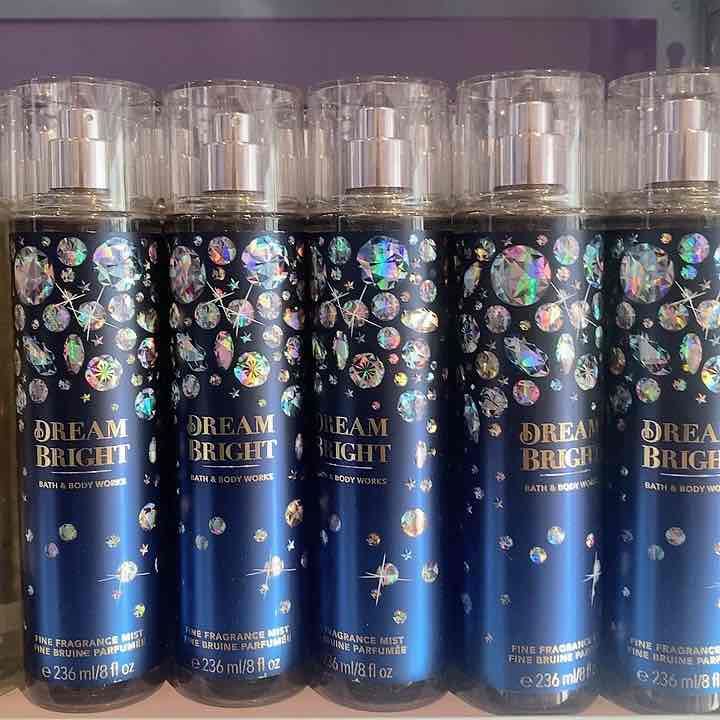Bath And Body Works Dream Bright Collection - Mist, Cream, Wash & Scrub (You Choose)