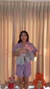 ชุดนอนเนื้อผ้าไหมญี่ปุ่นเกรดพรีเมี่ยมเหมาะกับผิวบอบบางแพ้ง่าย