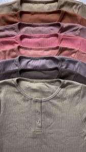 PREMIUM QUALITY BASIC SNAP BUTTON FULLENTH TOPS.MADE IN BANGLADESH.