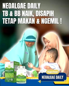 Neoalgae Daily (Nutrisi terbaik untuk kesehatan anak)