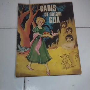 Buku Komik Seru untuk Anak: Komik Lawas Gadis Di Dalam Gua
