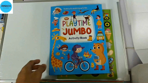 [FUNBOOK] BUKU AKTIVITI My Playtime Learn Trace & Colour / Jumbo Activity / Cut & Glue Activity Book
