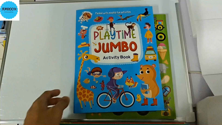 [FUNBOOK] BUKU AKTIVITI My Playtime Learn, Trace & Colour / Jumbo ...