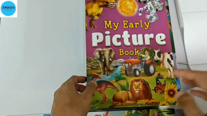[FUNBOOK] My Early Picture Book / Kamus Bergambar Dictionary Hard Paper