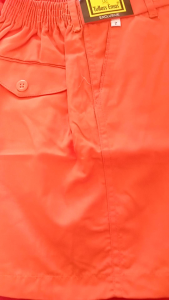 Celana Sekolah Pendek Anak TK Warna Oranye & Kuning