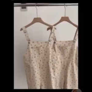 Váy áo đầm nữ họa tiết kẻ sọc nhỏ bộ vest vải Tweed  áo yếm quần yếm quần áo váy yếm đầm jumpsuit quần áo nữ