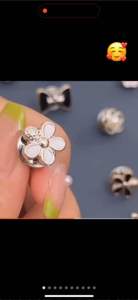 【ReadyStock】Gancu Anti-Pendedahan防走光扣 可重复使用Pearl Brooch Suit Suit Button Up Collar Pin To Fix Clothes Accessories衣服纽扣