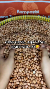 KACANG PANGGANG ORGANIK 300gr by:sambalpecelkaliurang