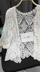 Áo Khoác Ren Lưới Đi Biển Cực Đẹp Áo Khoác Ngoài Bikini