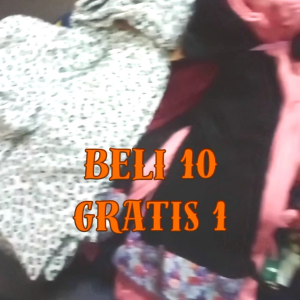 Celana panjang harian anak perempuan usia 1-5 tahun variasi pita samping