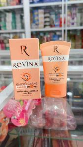 Kem Chống Nắng Kiềm Dầu Bảo Vệ Da ROVINA 30ml