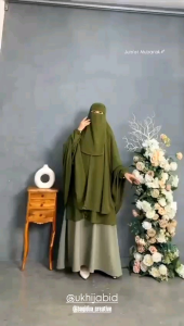 GAMIS SYARI SALWA SERIES BAHAN WOLFIS FORZALETA SET KHIMAR NONPET POLOS GAMIS TERBARU TERMURAH BERKUALITAS GAMIS PUTIH GAMIS JETBLACK AZZAHRA STORE