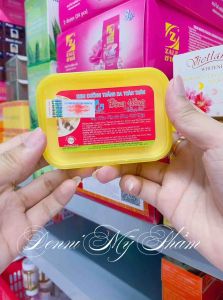 Kem bông hồng hoàng gia 100g - kem bông hồng vuông 100g