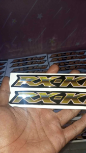 stiker emblem timbul resin rx king 2007/2008
