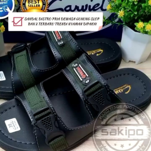 sandal karet pria berkualitas flip flop sandal selop