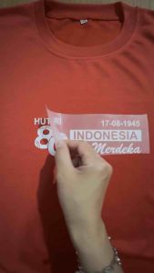 KAOS HUT RI 80 / KAOS OVERSIZE WANITA / KAOS HUT RI WANITA