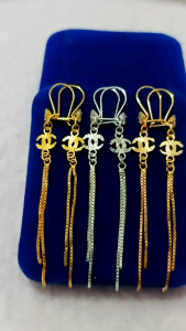 ANTING JURAI PERAK 925 LAPIS MAS