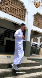 JUBAH non manset EKSKLUSIF MERK TAWAKAL ID HAROMAIN AL FAAN AL MARKAZ