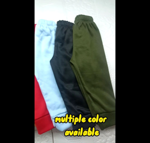 GOOD quality PLAIN jogger pants for kids boy& girls PAJAMA SCHOOL P.E size:( 1-12yrold)