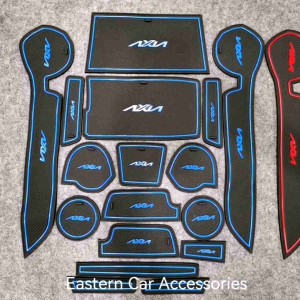 PERODUA AXIA 2023-2025 Car Interior Slot Mat Anti-Slip Rubber Mat Storage Tank Mat