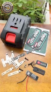 Bộ vỏ mạch pin Dayi A3 nhựa dẻo chống sốc 10cell 15cell 20cell pin 18650